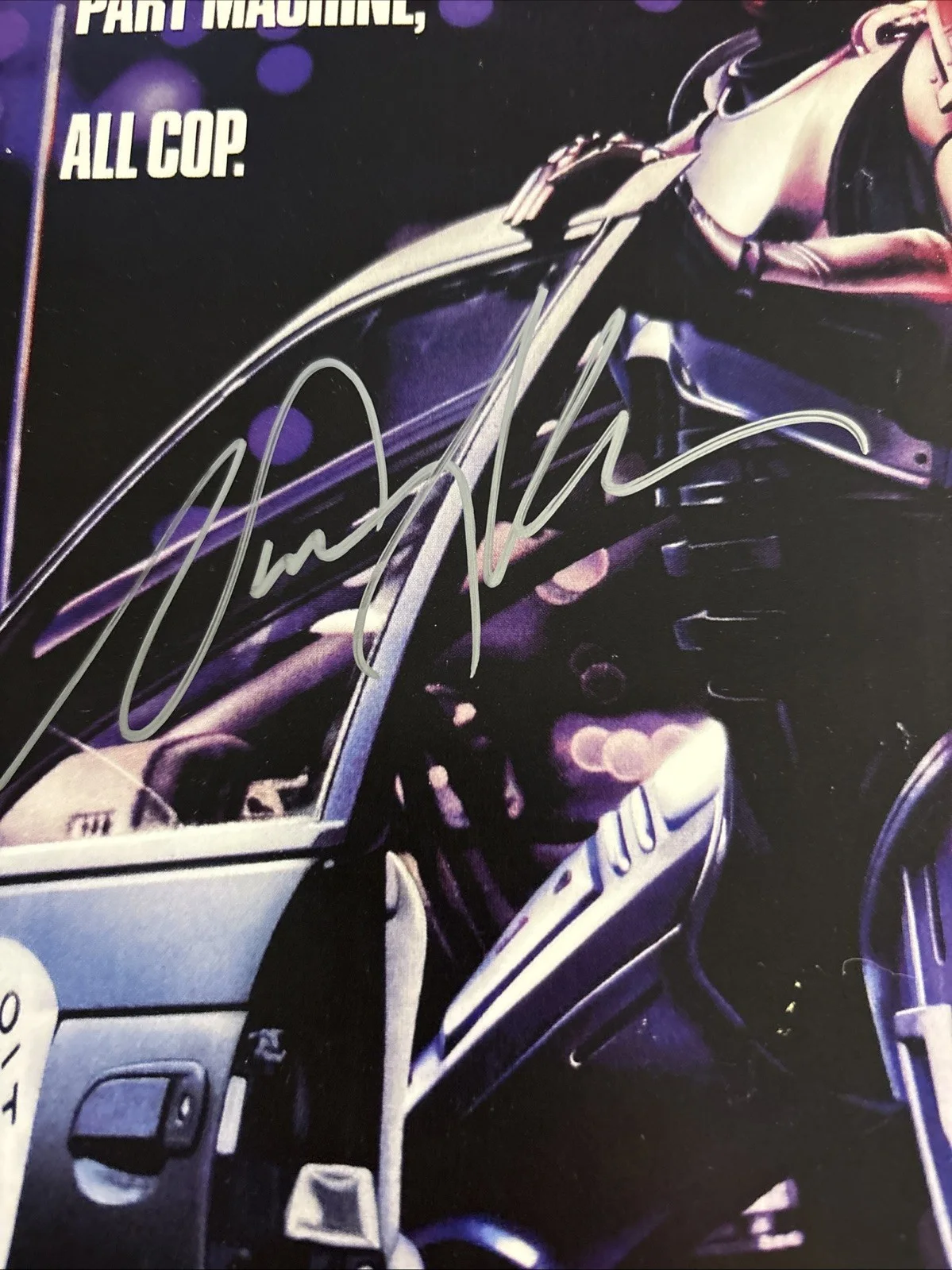 Nancy Allen — Nancy Allen Autographed Signed 11X17 Movie Poster - RoboCop - Schwartz, image 4