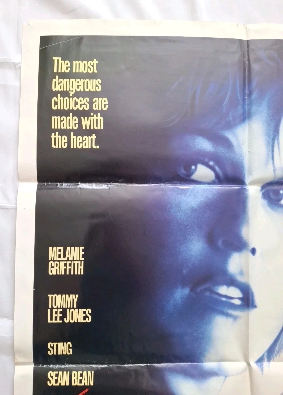 Stormy Monday - US 1 Sheet Original Release Folded Used - Mike Figgis 1988, image 2