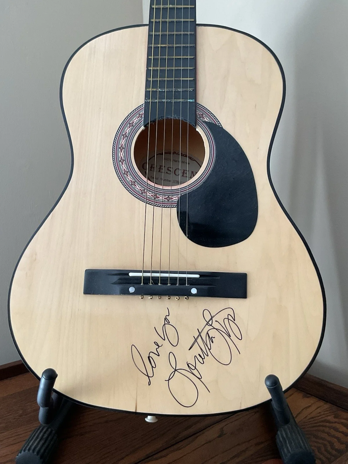 Country Music Legend LORETTA LYNN Signed AUTOGRAPH Guitar JSA Letter, изображение 3