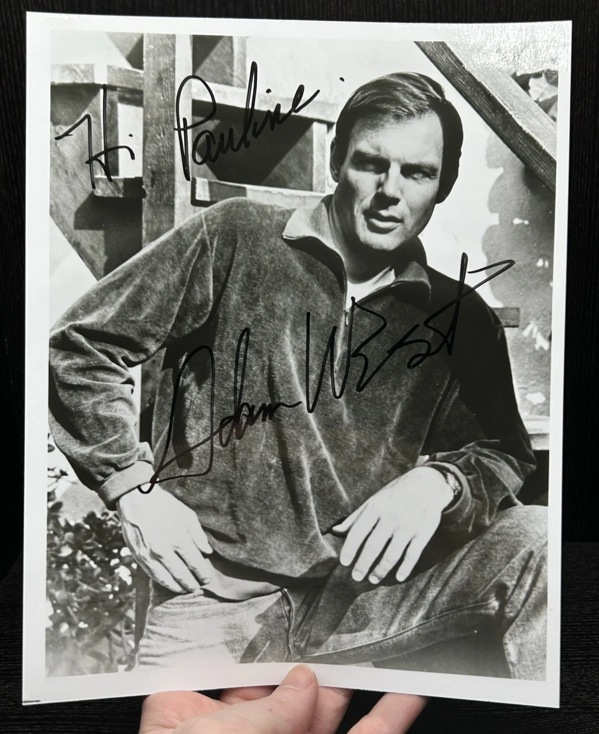 Adam West — ADAM WEST HAND SIGNED 8x10 PHOTO Original Autograph JSA Certified 1966-68 BATMAN, изображение 2