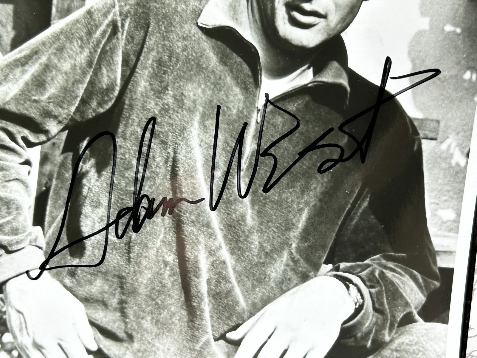 Adam West — ADAM WEST HAND SIGNED 8x10 PHOTO Original Autograph JSA Certified 1966-68 BATMAN, изображение 3