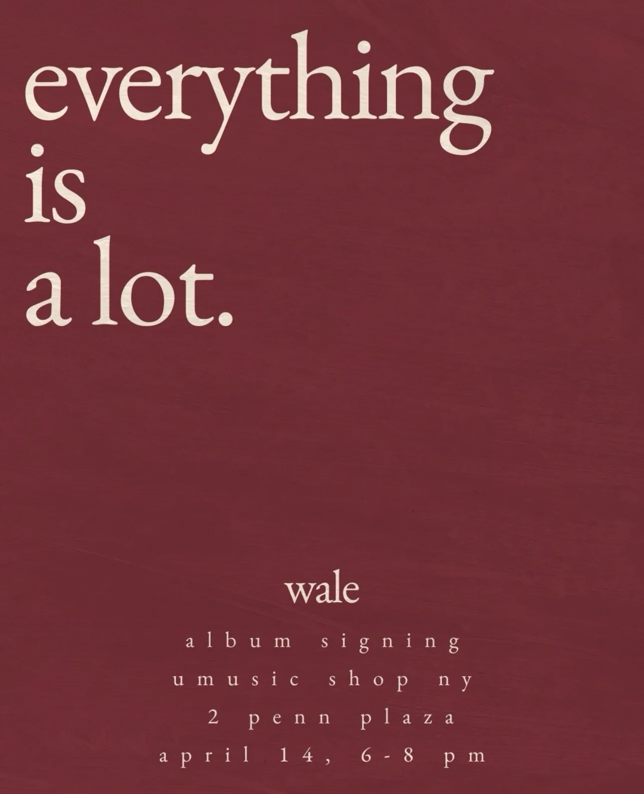 Wale Wow… That’s Crazy Vinyl Signed Autographed Red Limited Edition, image 4