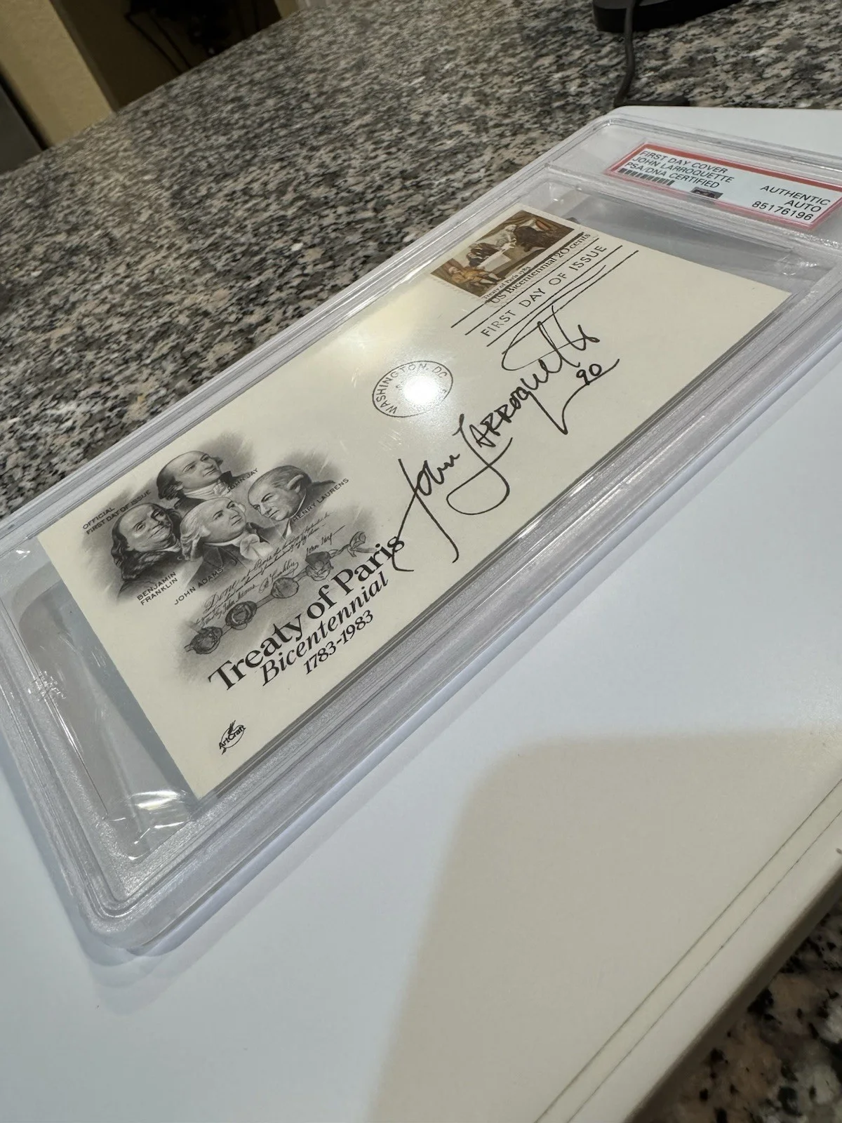 John Larroquette — First Day Cover John Larroquette Autographed PSA Authentic PSA/DNA Certified, image 4