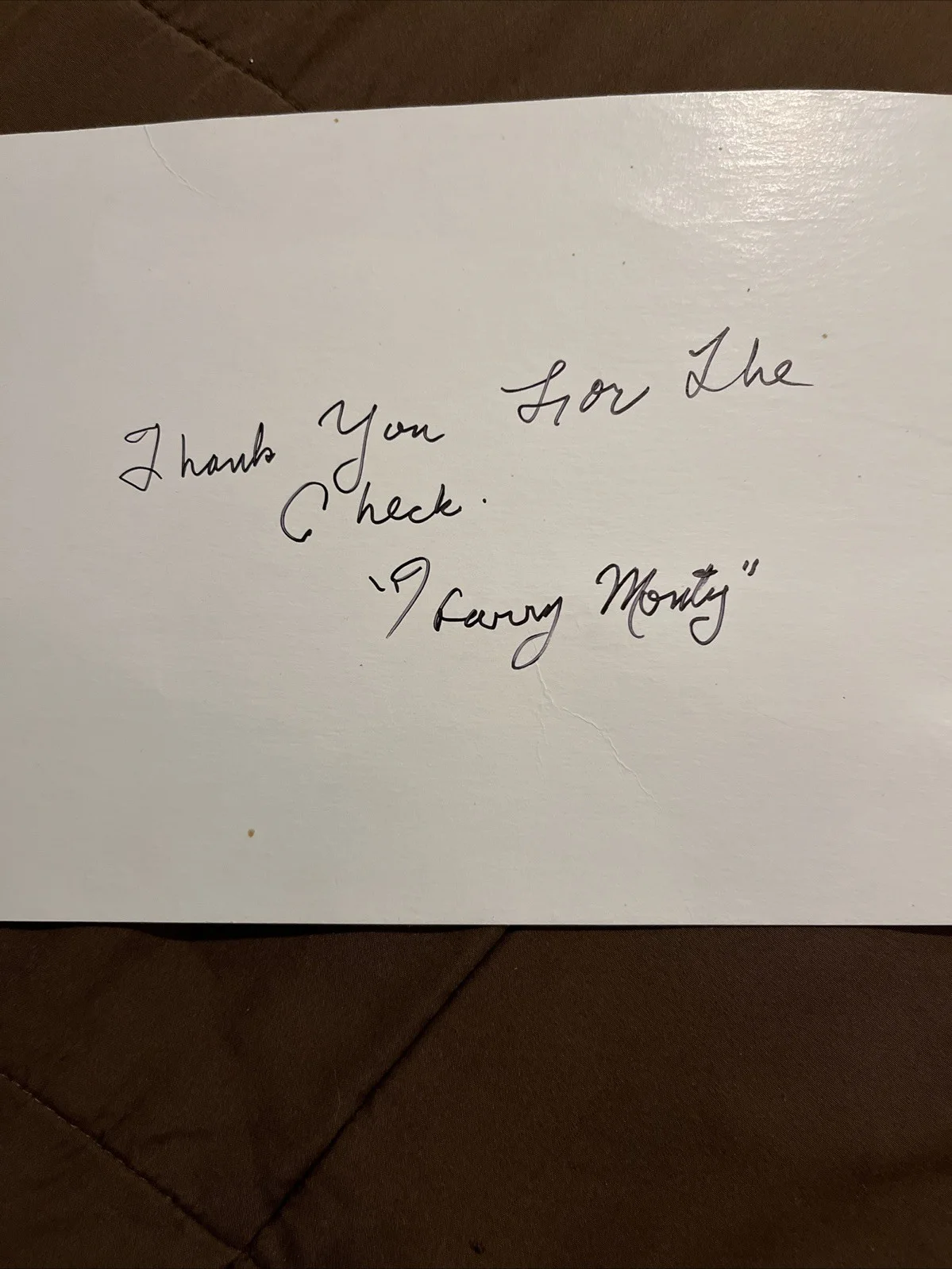 Harry Monty — The Wizard of Oz “signed” Harry Monty color 8 x 10 photo, image 4