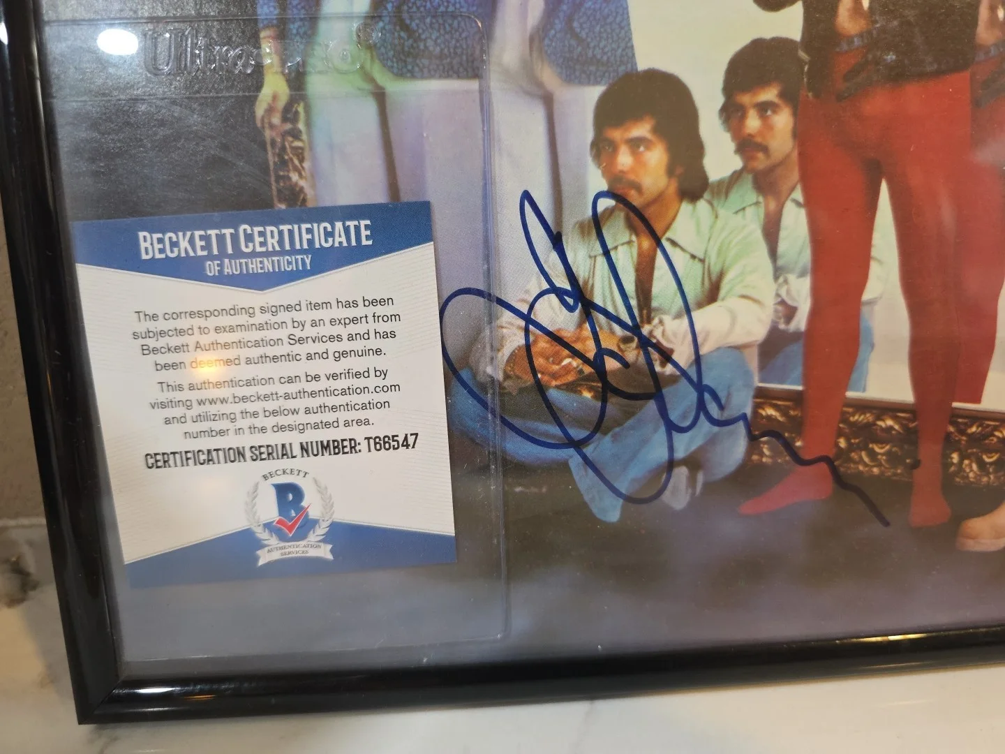 Black Sabbath Sabotage Tony Lommi Signed Autographed Album Record LP w/COA, image 2