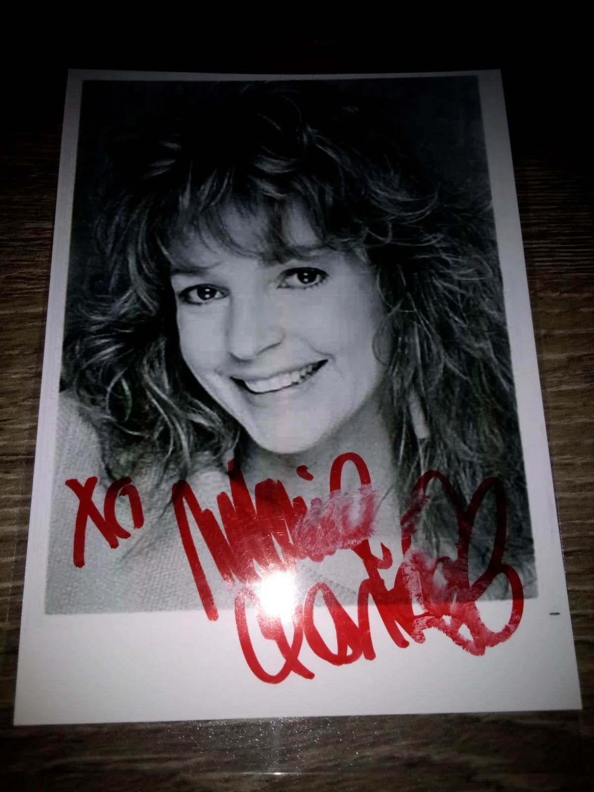 Melanie Chartoff — MELANIE CHARTOFF-SIGNED 4x5.5 B&W PHOTO TV FRIDAYS SEINFELD RUGRATS Didi Pickles