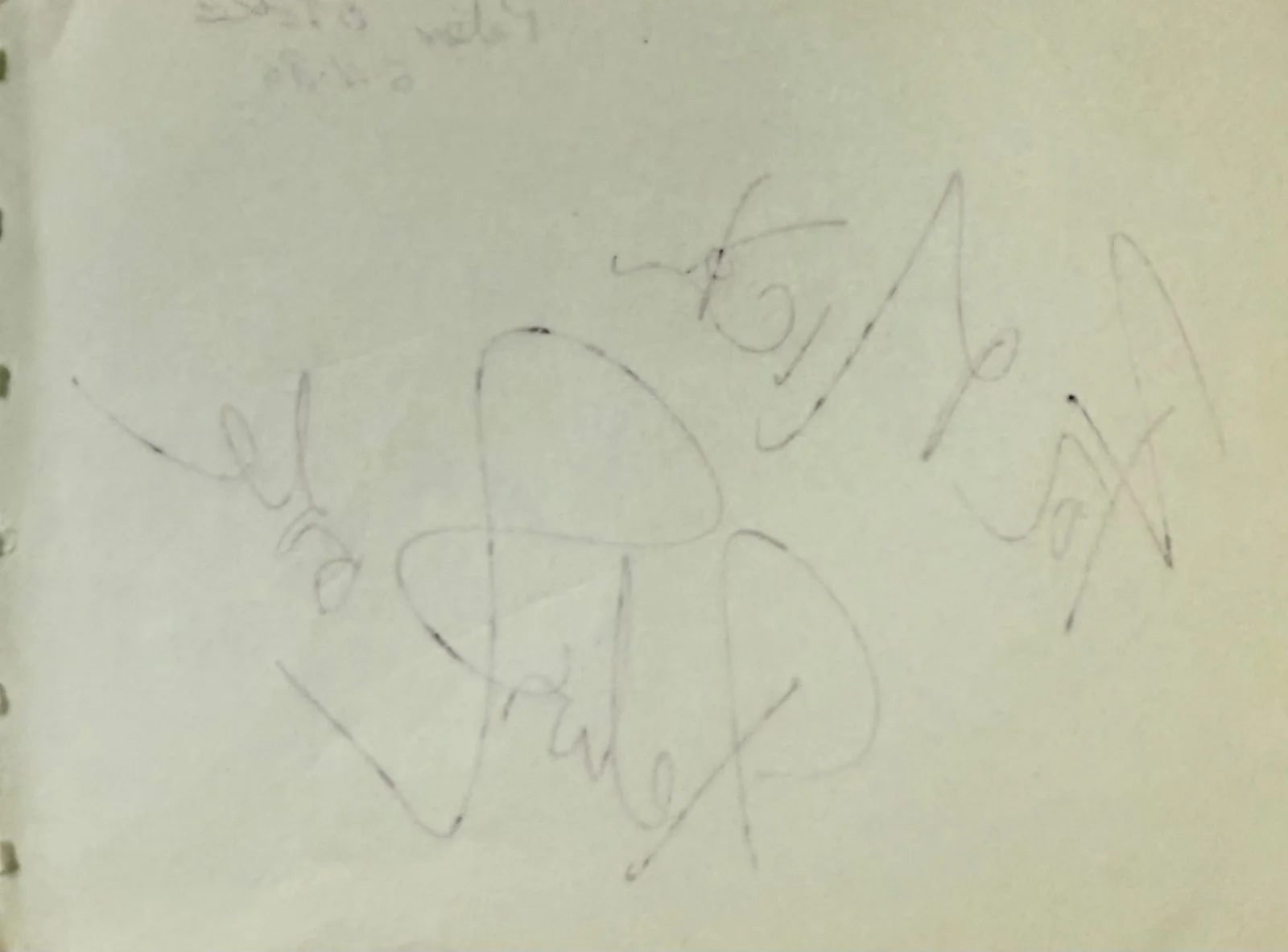 Peter O'Toole — PETER O'TOOLE Signed Autographed 4" x 5" ALBUM PAGE Lawrence of Arabia PHANTOMS, изображение 4