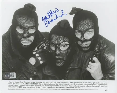 Matthew Broderick — Matthew Broderick Family Business Authentic Signed 8x10 Photo BAS #BL44496, image 2