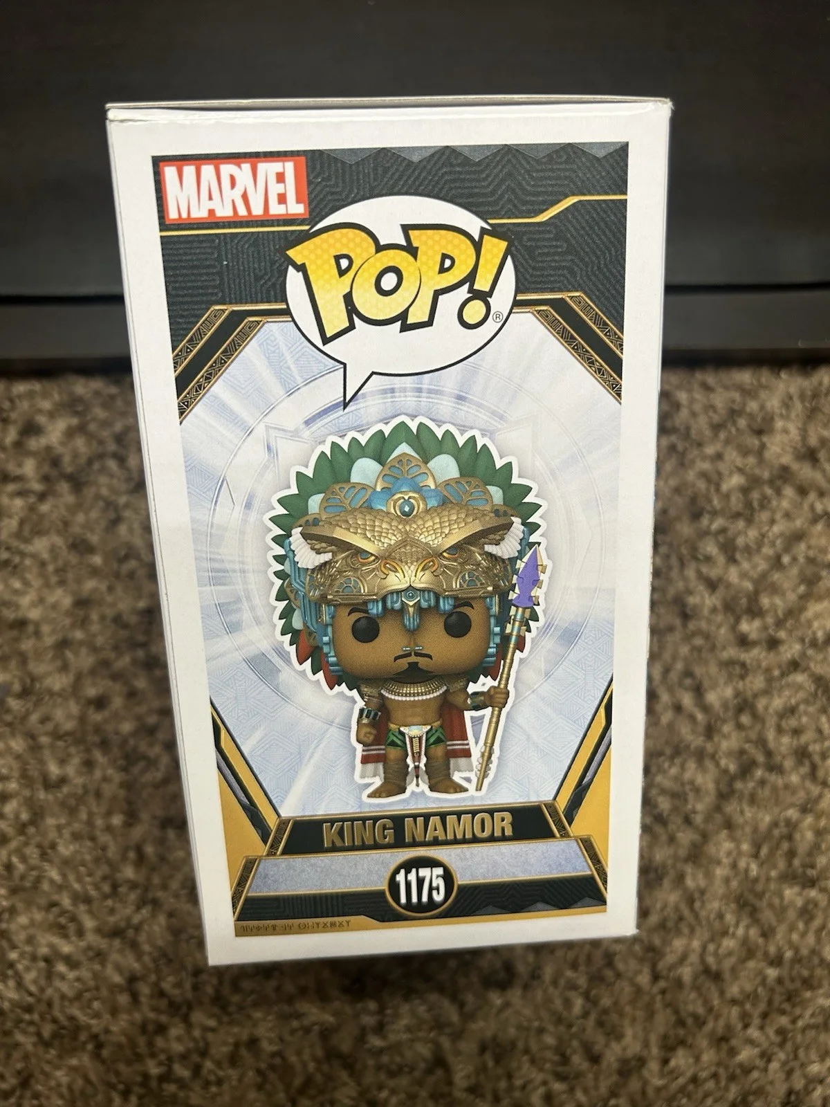 Tenoch Huerta Signed/autographed Funko Pop King Namor “Namor” Insc JSA, изображение 4