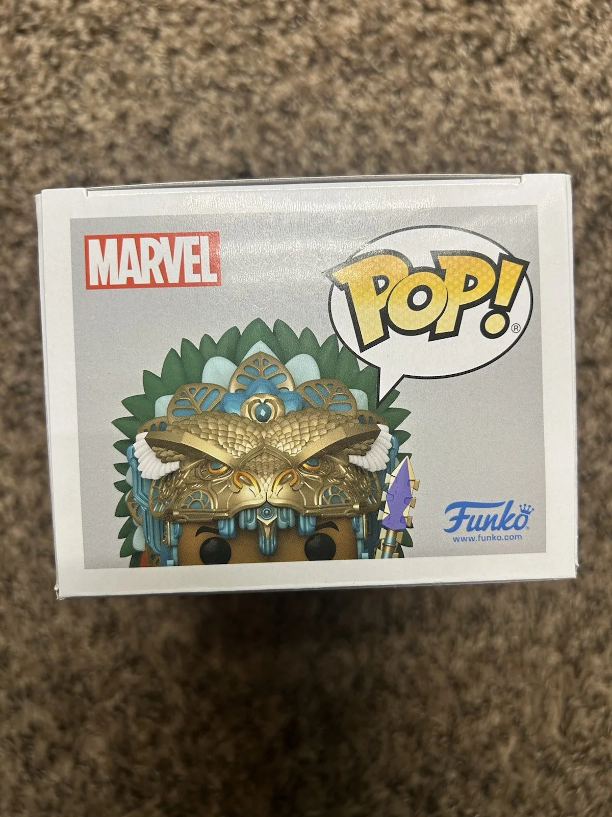 Tenoch Huerta Signed/autographed Funko Pop King Namor “Namor” Insc JSA, изображение 5
