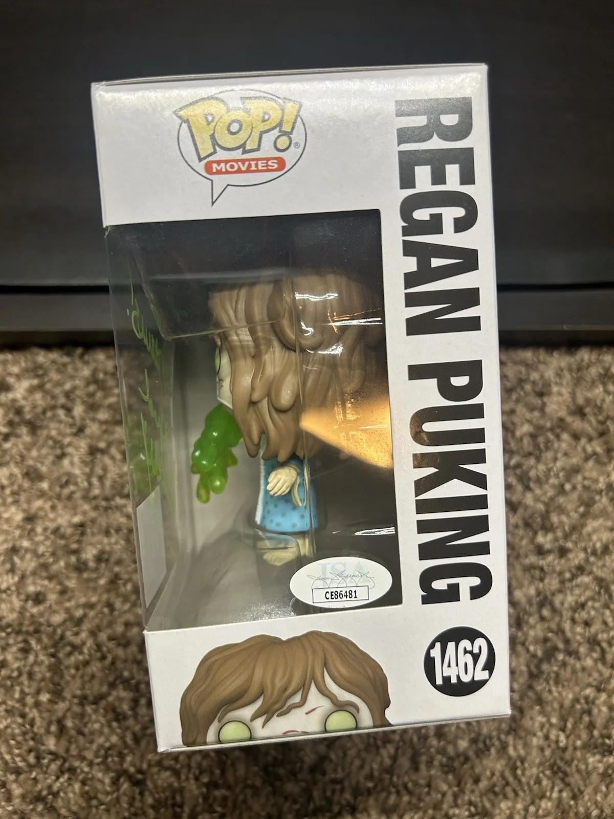 Linda Blair Signed/autographed Funko Pop Hot Topic Scare Fair 23 Exclusive JSA, image 2