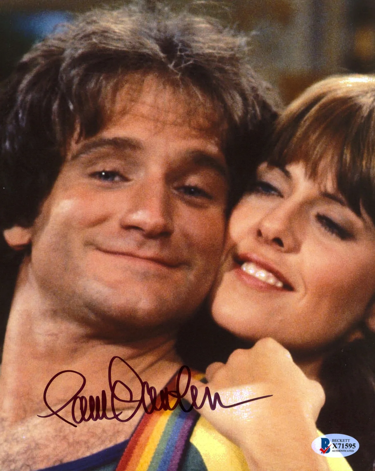 Pam Dawber — Pam Dawber Mork & Mindy Authentic Signed 8x10 Photo Autographed BAS #X71595