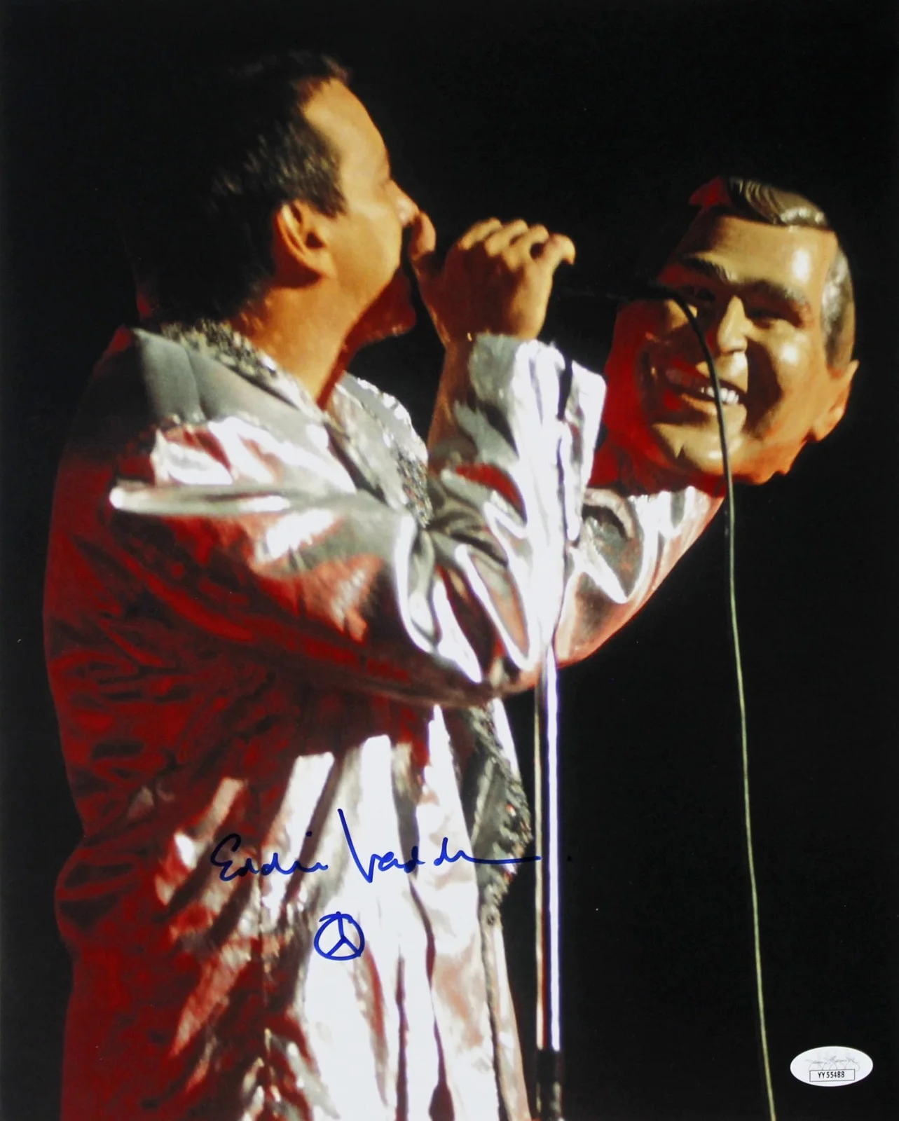 Eddie Vedder — Eddie Vedder Pearl Jam Authentic Signed 11x14 Photo JSA #YY55488, изображение 5