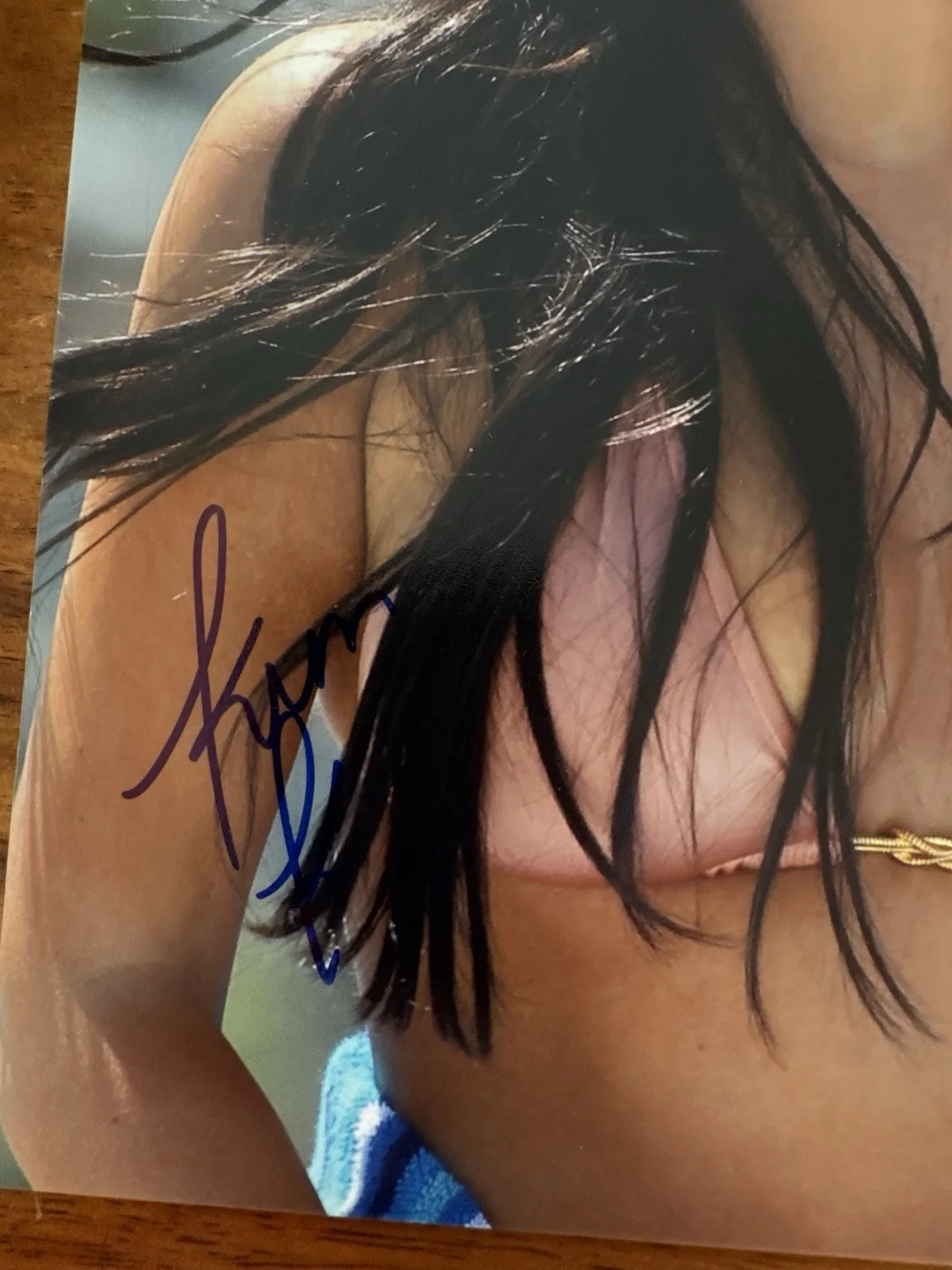 Pair Of Kim Kardashian Signed Autographed Photo JSA Authenticated SPENCE, image 2
