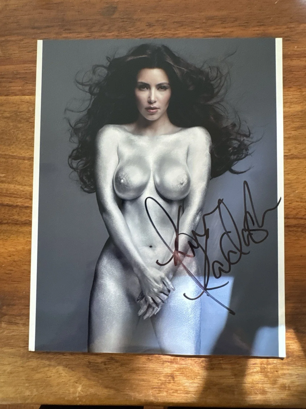 Pair Of Kim Kardashian Signed Autographed Photo JSA Authenticated SPENCE, image 4