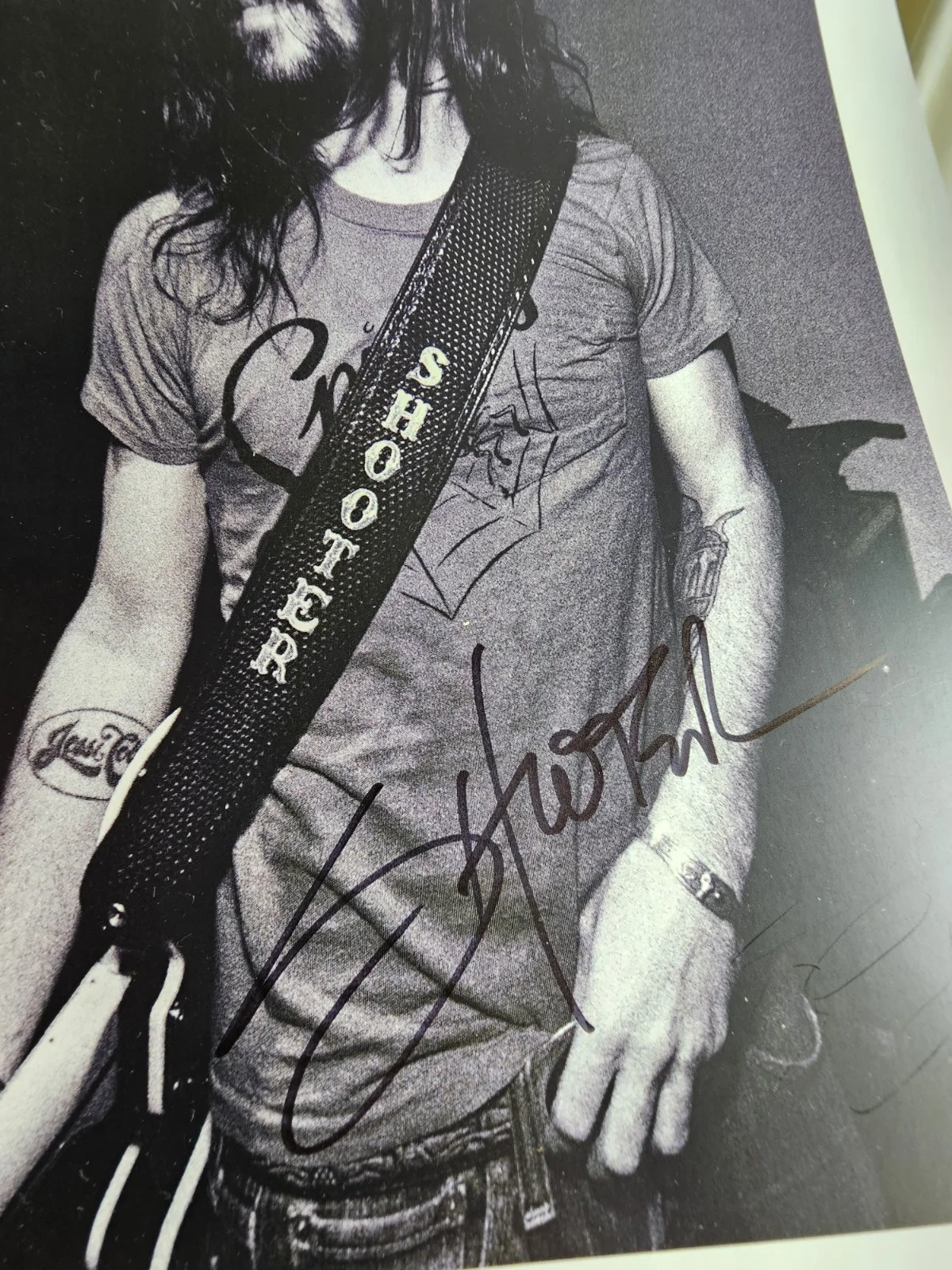 Shooter Jennings AUTHENTIC SIGNED AUTOGRAPH 8.5"×11" PROMO PHOTO. PRISTINE. WOW!, изображение 3
