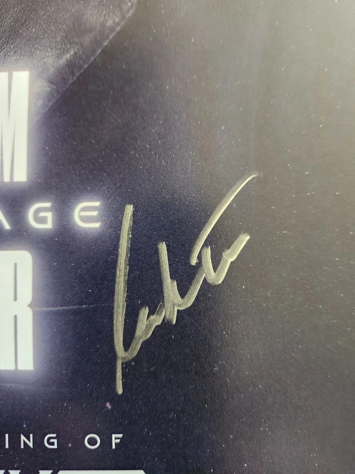 William Shatner — WILLIAM SHATNER SIGNED "Star Trek II The Wrath Of Khan" Poster, image 2
