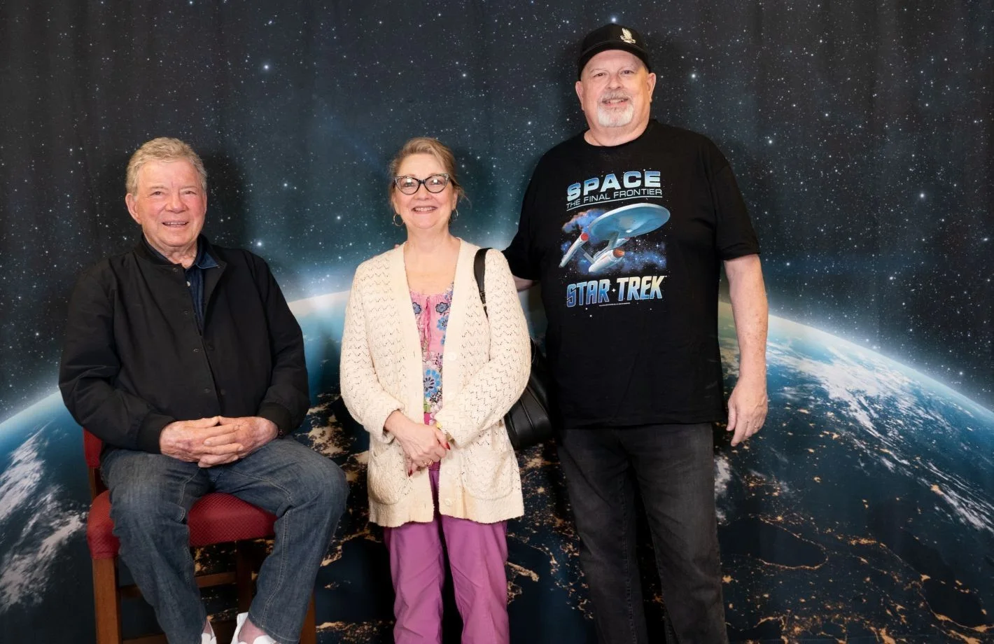 William Shatner — WILLIAM SHATNER SIGNED "Star Trek II The Wrath Of Khan" Poster, image 4