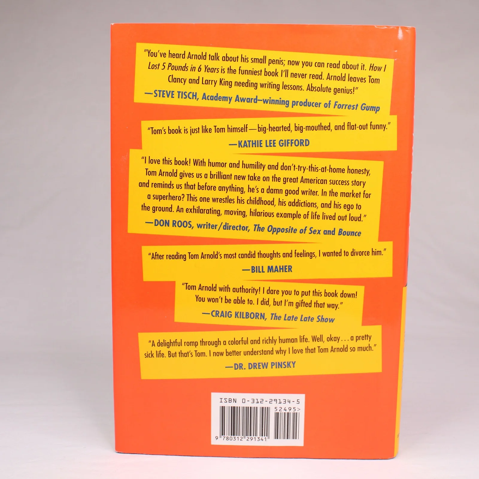 SIGNED TOM ARNOLD HOW I LOST 5 POUNDS IN 6 YEARS 2002 1st Ed Hardcover Book DJ, image 3