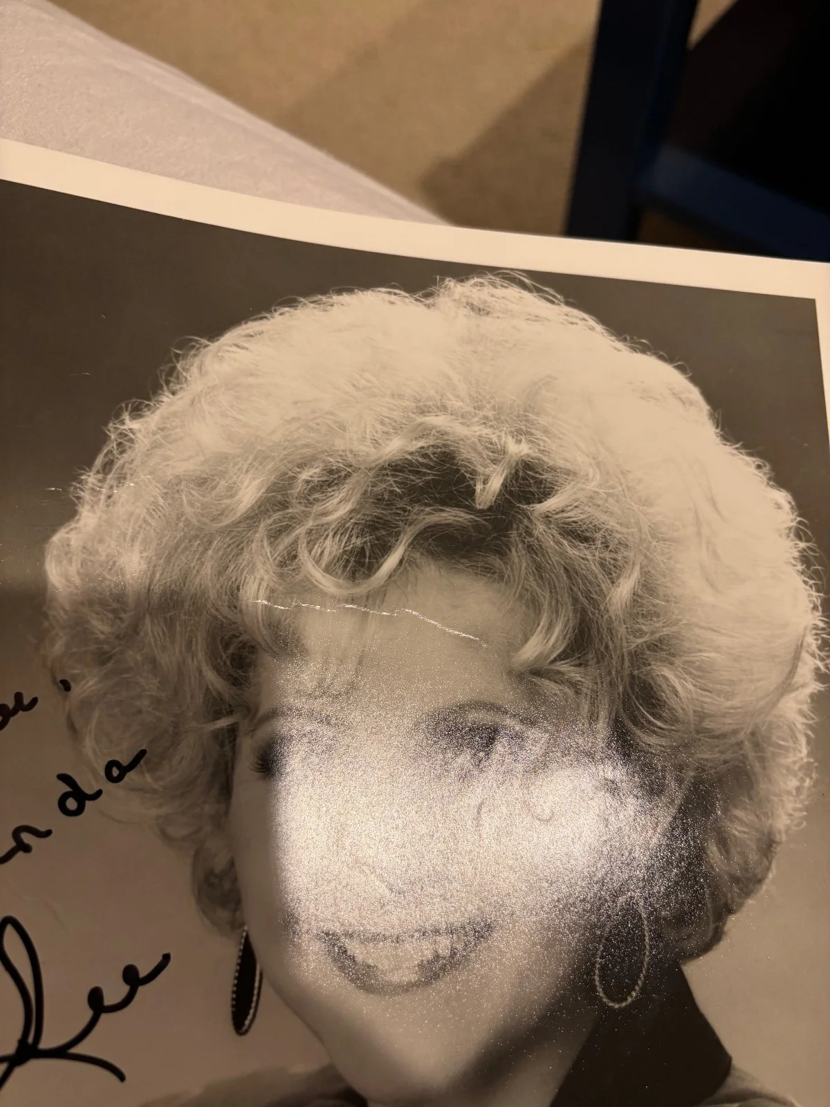 Brenda Lee – Signed (8” x 10”) Autographed B/W photo (Little Miss Dynamite), изображение 3