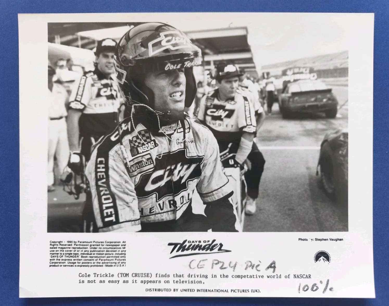 🎯 Days of Thunder (1990) – 3 Original UK UIP Press Stills – Cruise & Kidman, image 5