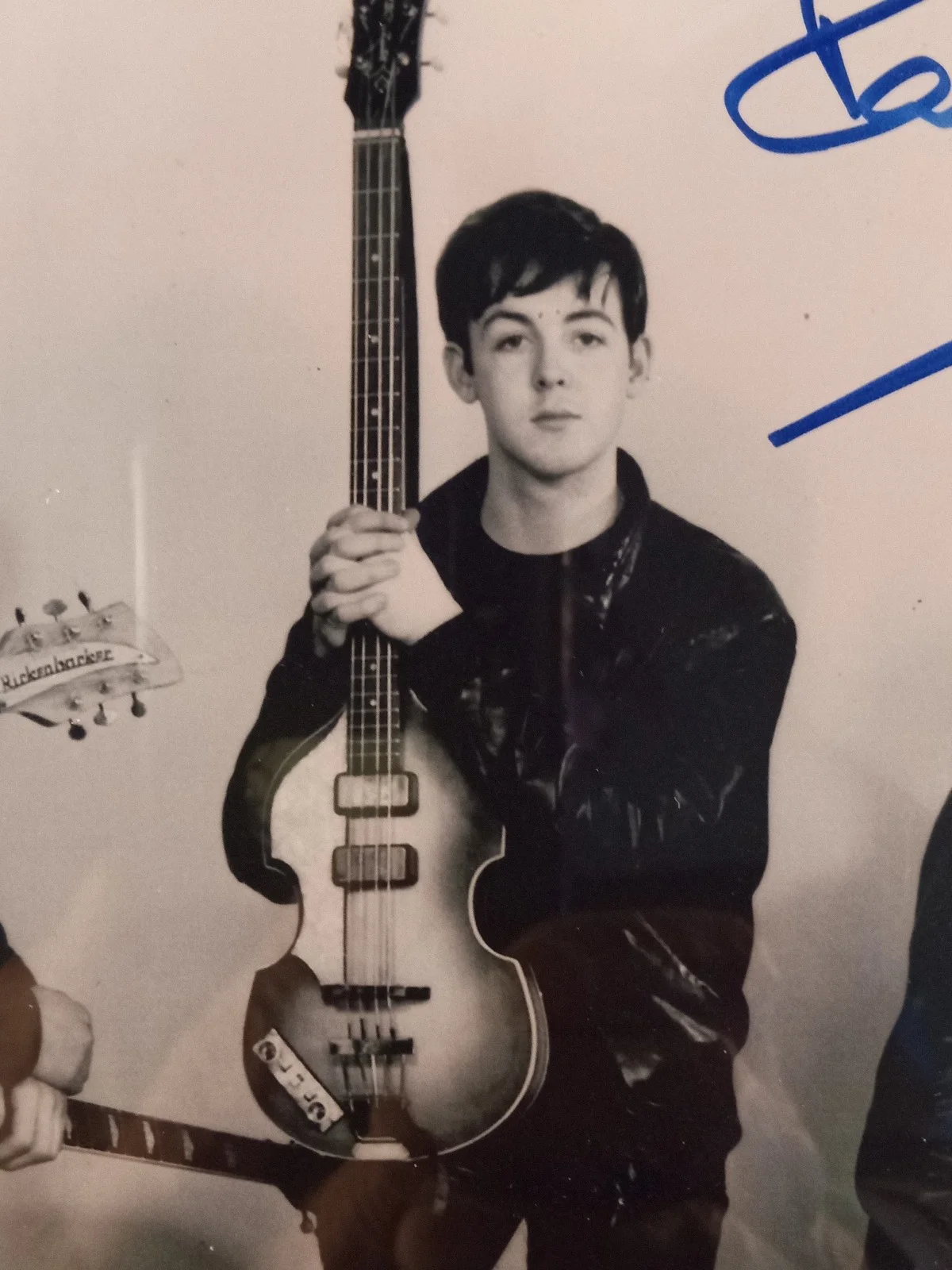 PETE BEST Signed 8x10 Photo THE BEATLES FIRST DRUMMER Autograph RACC COA Cert, image 4
