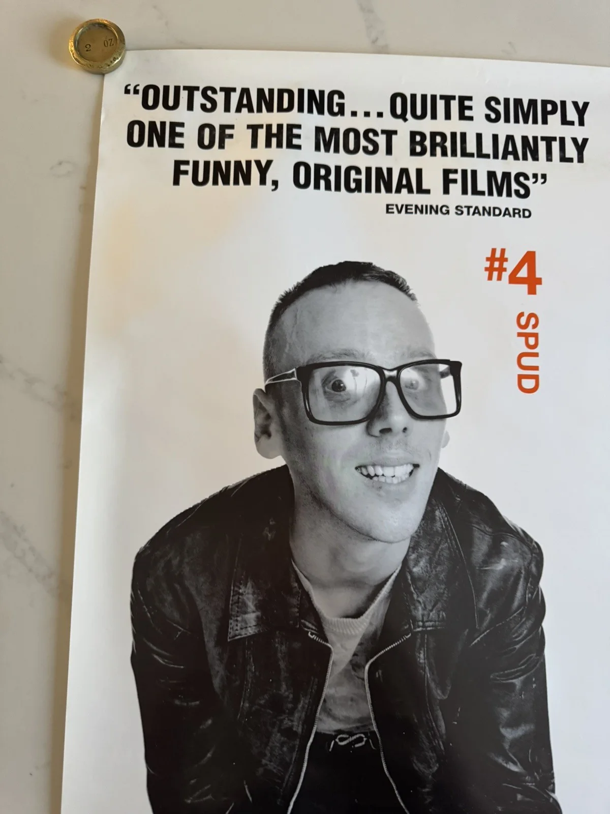 Trainspotting uk video poster 1996 Rare Spud, изображение 2