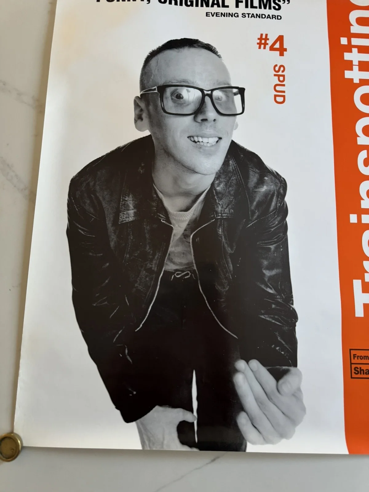 Trainspotting uk video poster 1996 Rare Spud, изображение 4