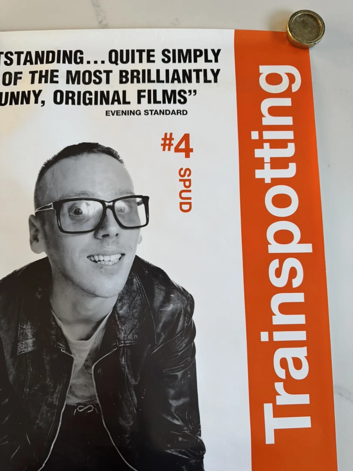 Trainspotting uk video poster 1996 Rare Spud, изображение 5