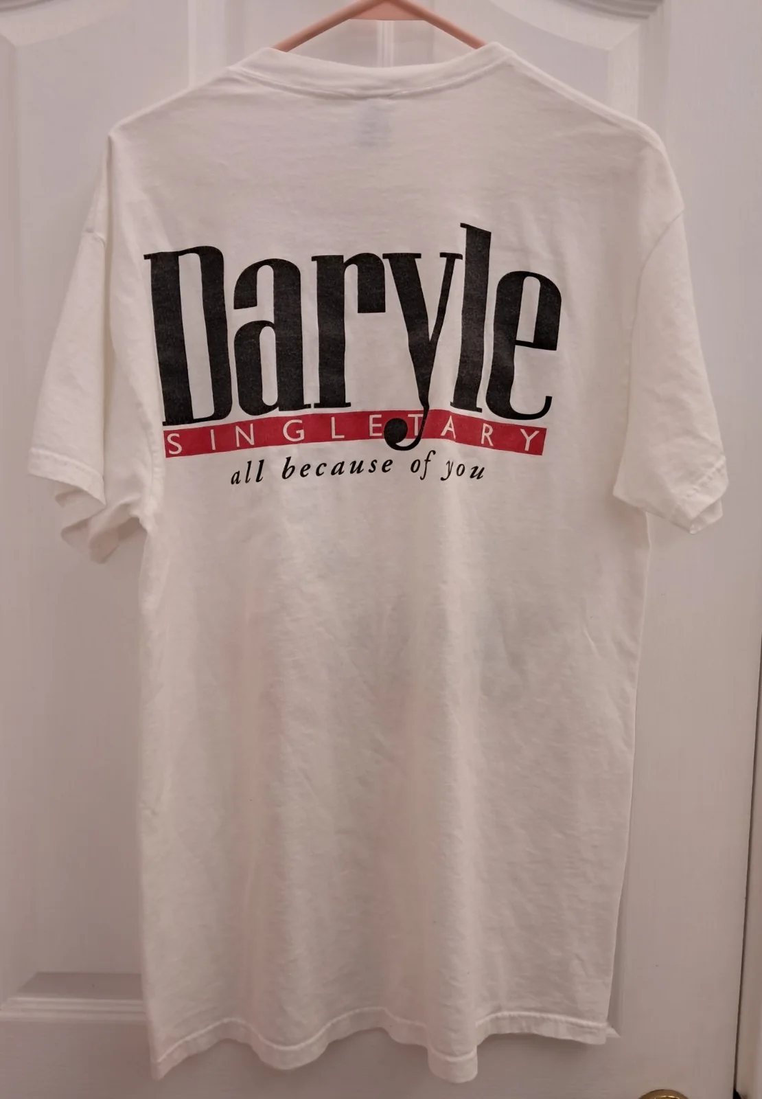 Country Western Daryle Singletary Autographed T-Shirt - Large, изображение 4
