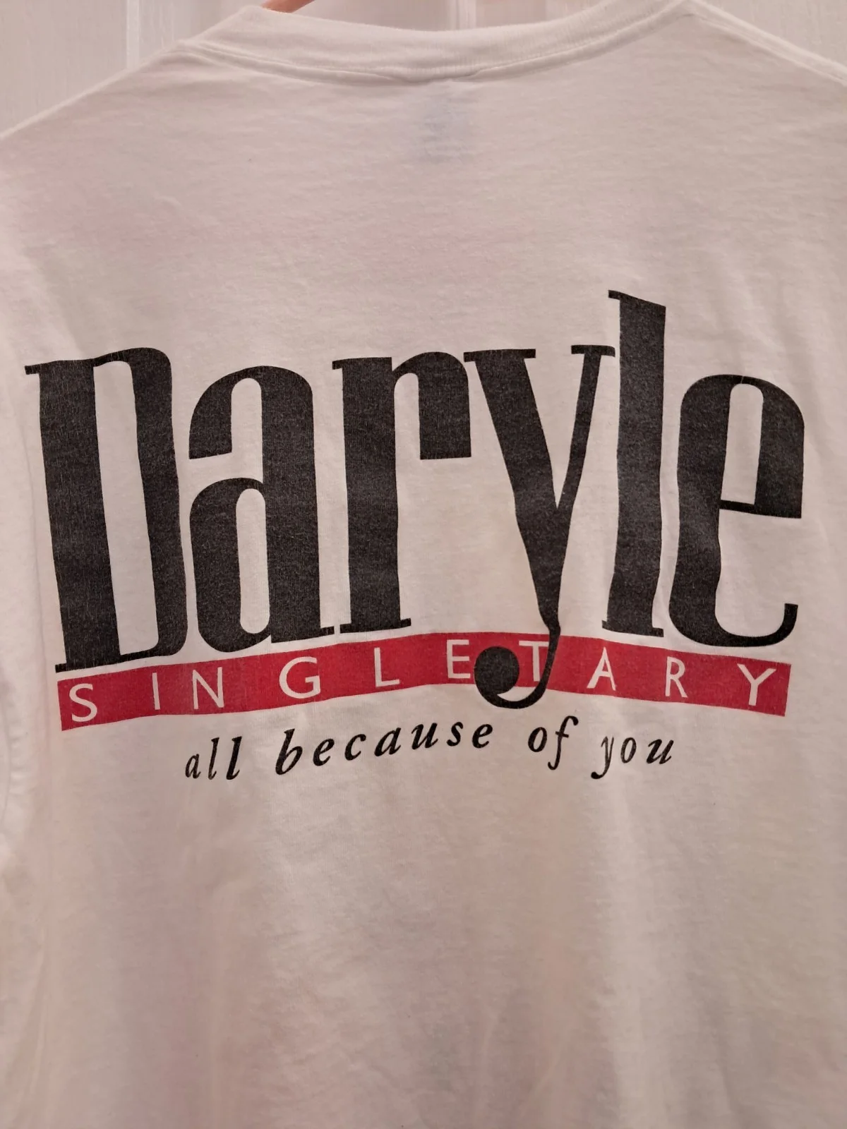Country Western Daryle Singletary Autographed T-Shirt - Large, изображение 5