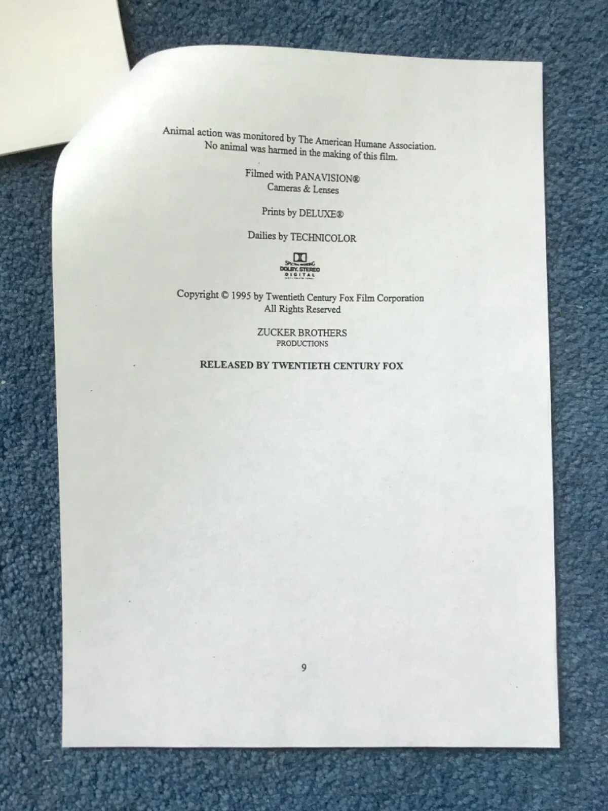A WALK IN THE CLOUDS Original 95 Movie Film Press Kit KEANU REEVES ANTHONY QUINN, изображение 4