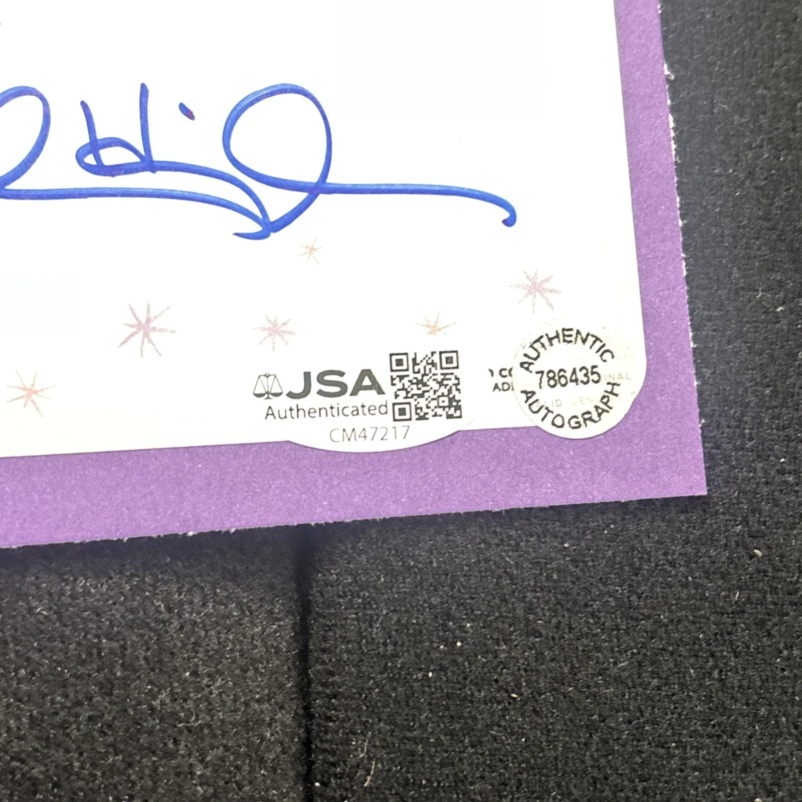 Julie Andrews Signed Cut ACTRESS MOVIE STAR SINGER JSA Authentication, изображение 3