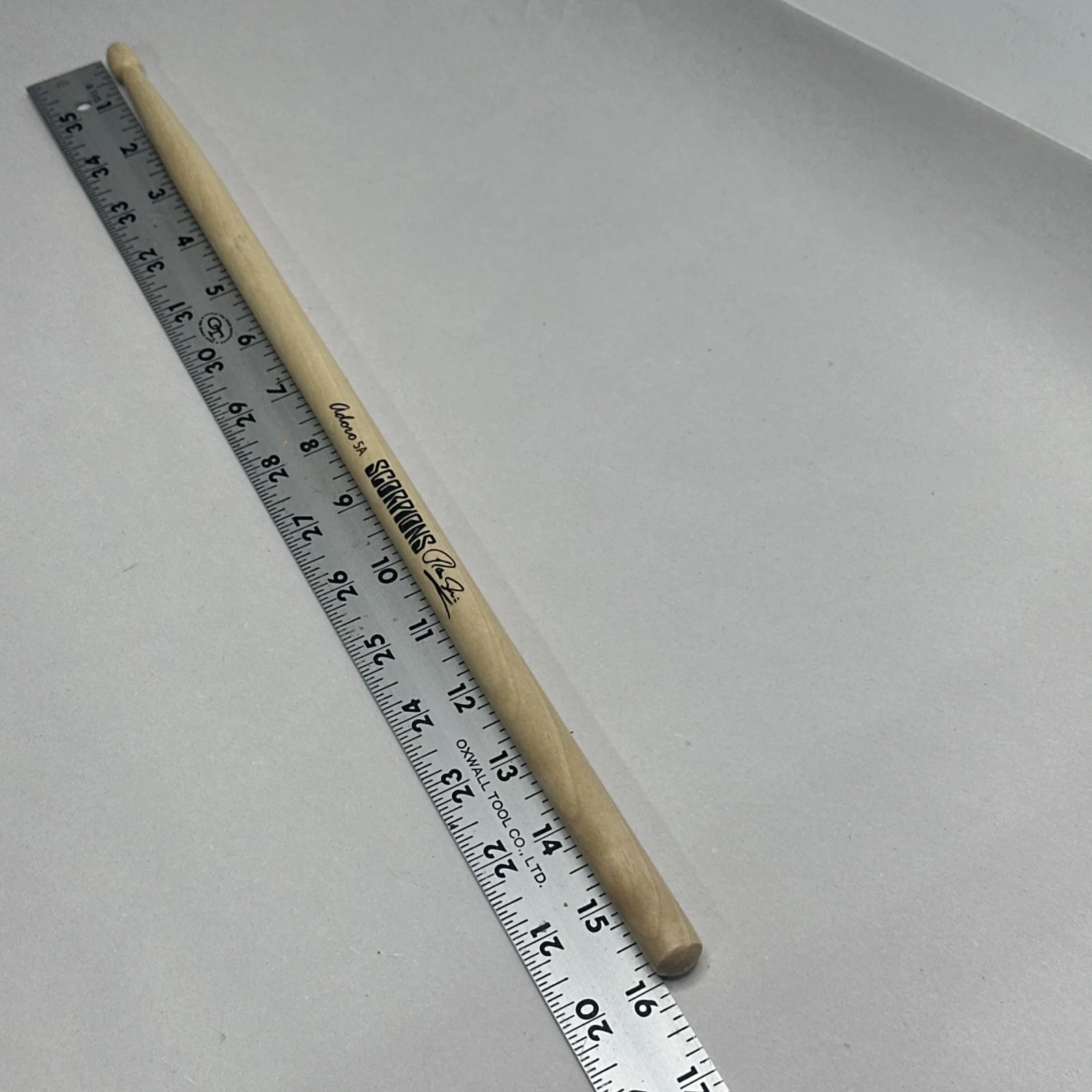Scorpions Klaus Meine Signature Drumstick Official German Rock Memorabilia, изображение 5