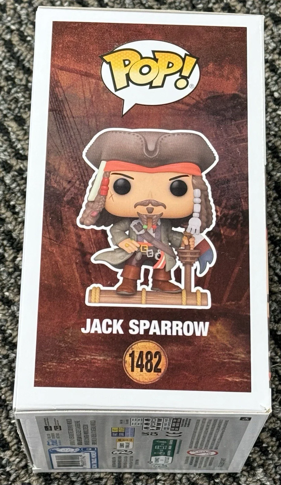 Hans Zimmer — Hans Zimmer Signed Pirates of the Caribbean Jack Sparrow Funko Pop #1482 PSA/DNA, изображение 3