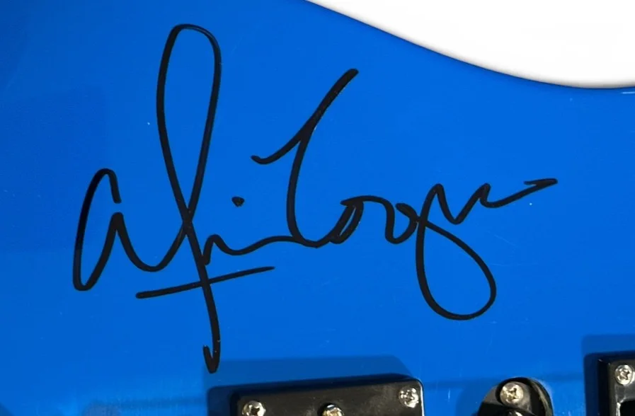 Alice Cooper Signed Electric Guitar Beckett Authenticated, image 4
