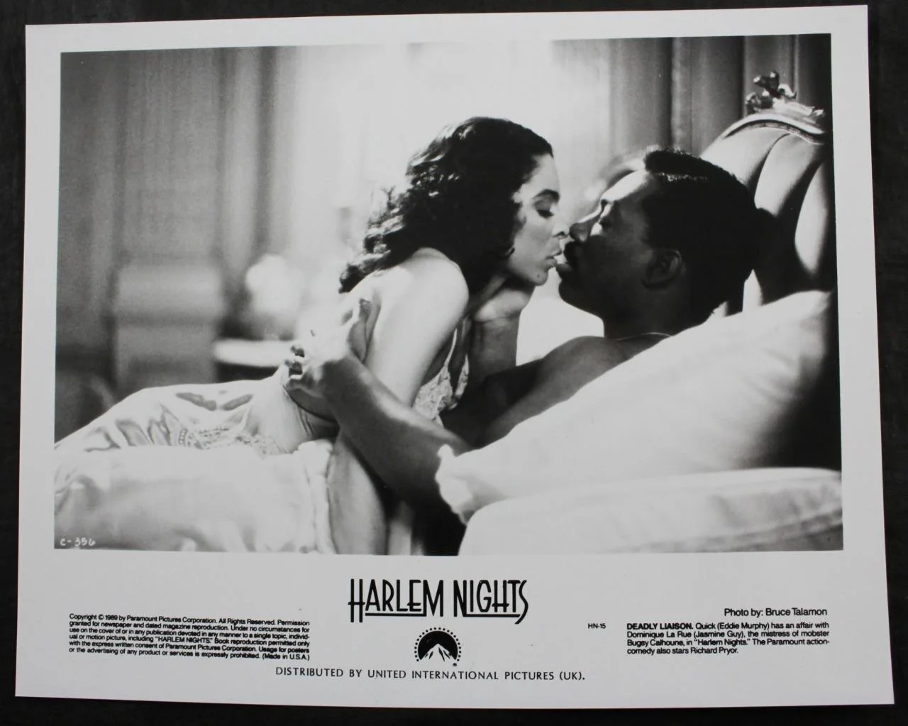 1989 HARLEM NIGHTS, SET of 6 PRESS PHOTOS, PARAMOUNT, EDDIE MURPHY RICHARD PRYOR, изображение 3