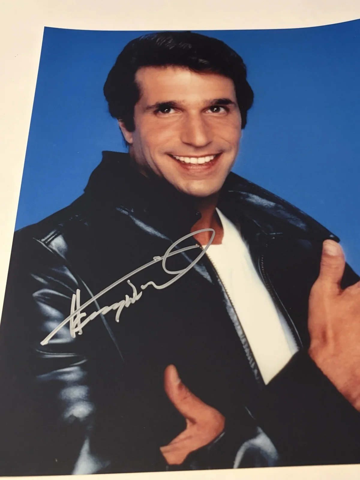 Autographed Henry Winkler Signed 11x14 The Fonz Photo Auto Certified Happy Days, изображение 2