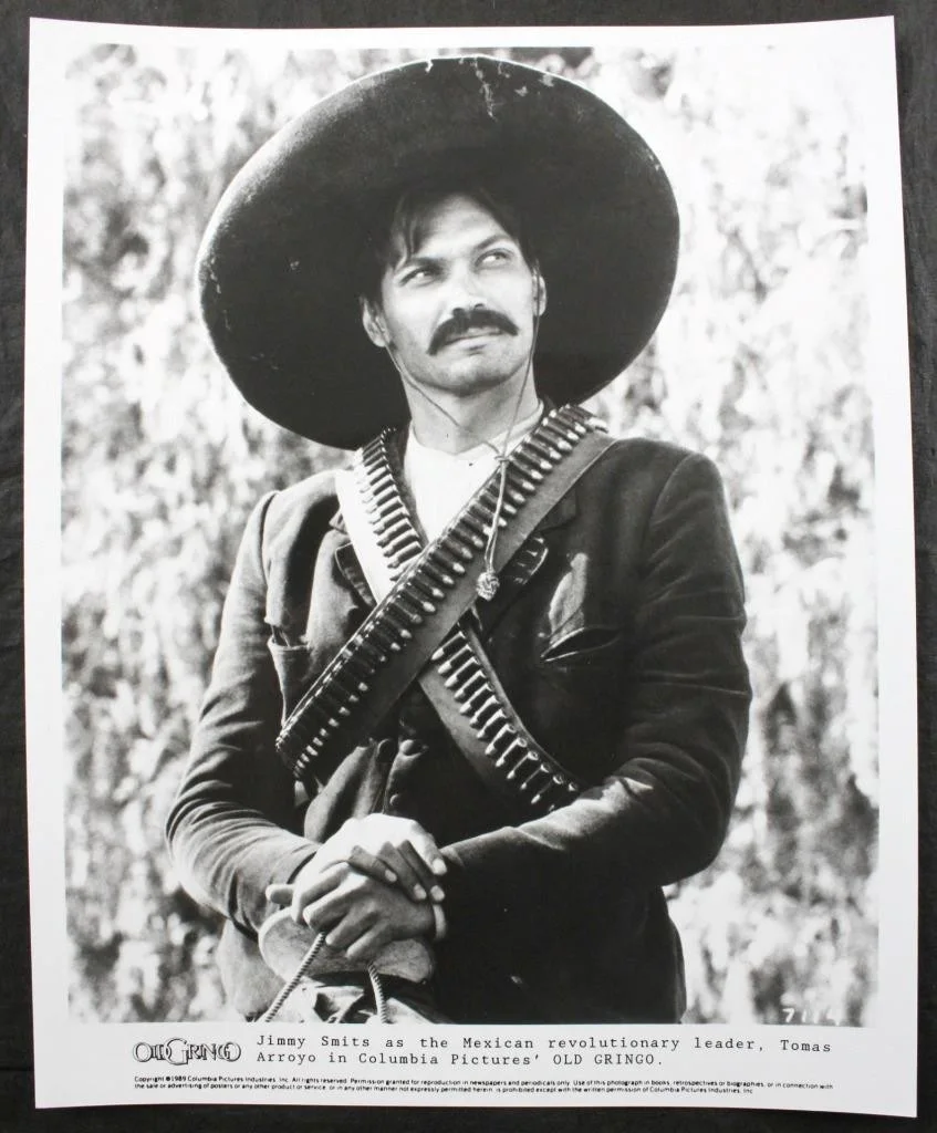 1989 OLD GRINGO, SET of 8 PRESS PHOTOS, COLUMBIA PICTURES, JANE FONDA, GREG PECK, изображение 5