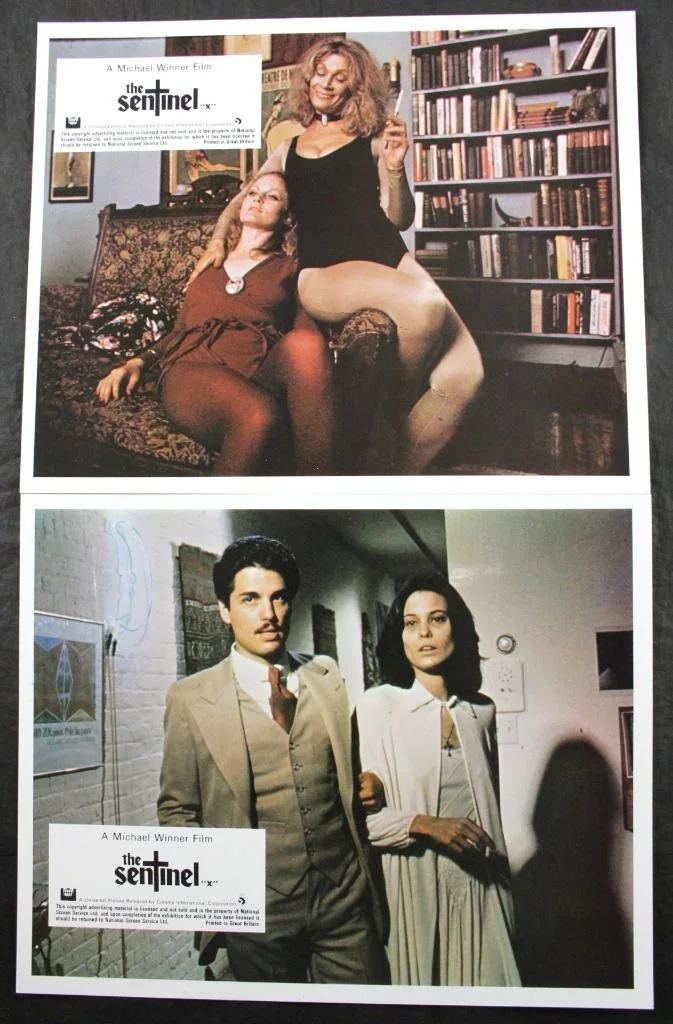 1977 THE SENTINEL, SET of 8 LOBBY CARDS, UNIVERSAL, MICHAEL WINNER FILM, HORROR, изображение 2