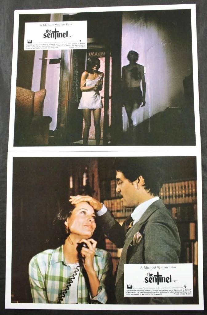 1977 THE SENTINEL, SET of 8 LOBBY CARDS, UNIVERSAL, MICHAEL WINNER FILM, HORROR, изображение 3