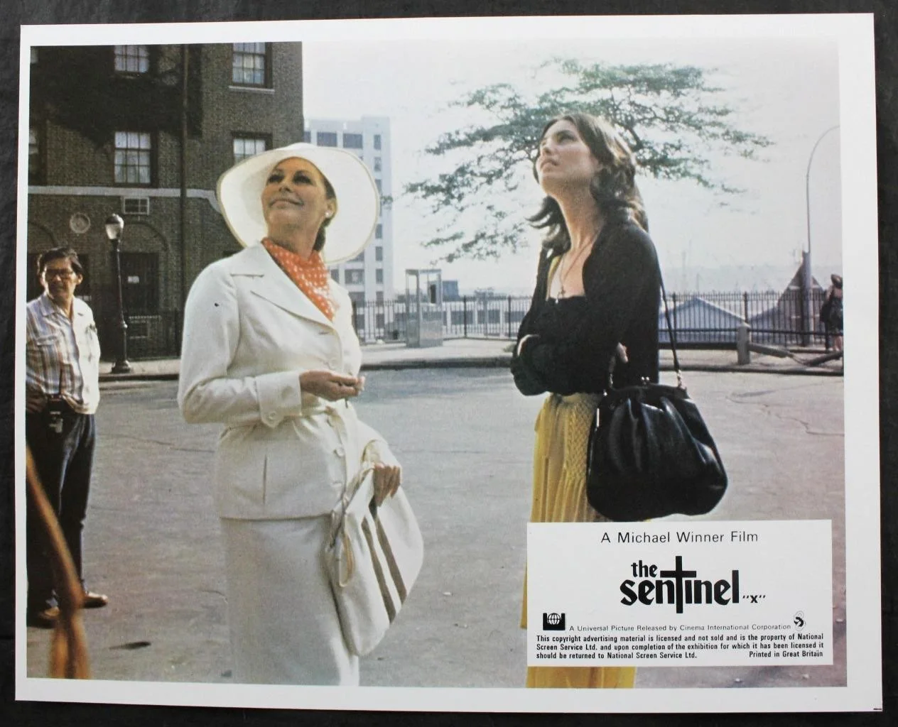 1977 THE SENTINEL, SET of 8 LOBBY CARDS, UNIVERSAL, MICHAEL WINNER FILM, HORROR, изображение 4