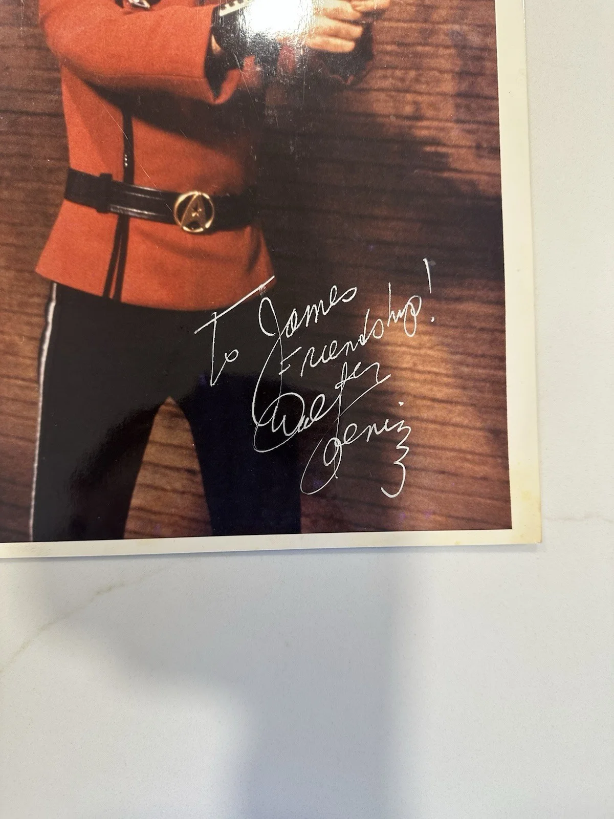 Star Trek Actor Walter Koenig As Chekhov Autographed Photo, изображение 2