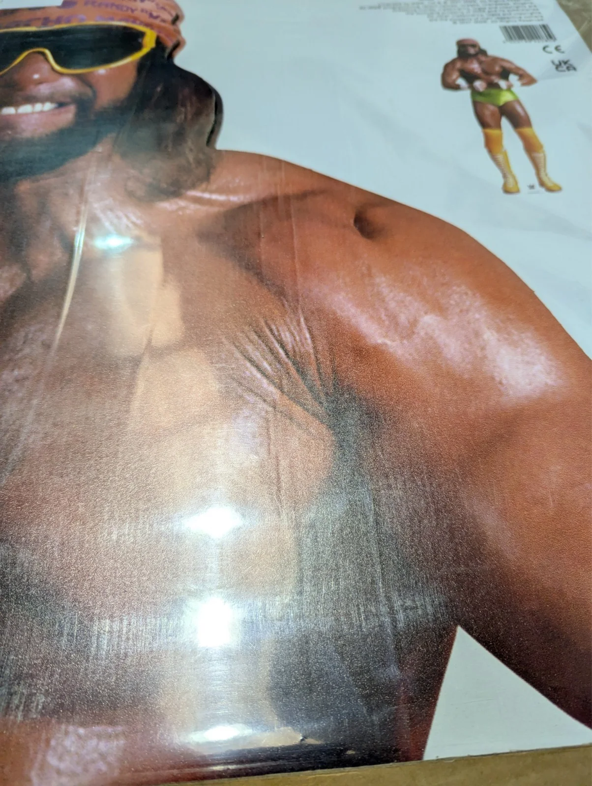 WWE Macho Man Randy Savage Cardboard Cutout / Standee 186cm Tall *Damaged*, изображение 5