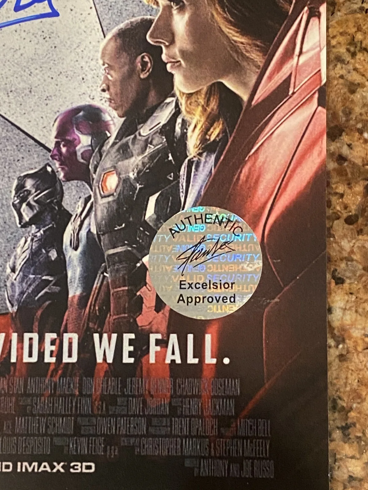 Stan Lee signed photo Excelsior Approved, image 3