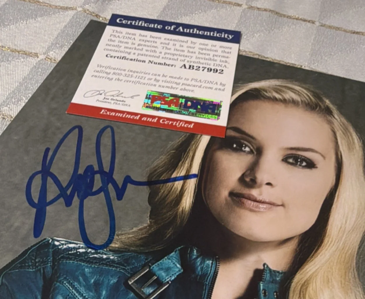 Rachel Skarsten Birds of Prey Lost Girl Reign Signed 8x10 Photo PSA/DNA COA, изображение 3