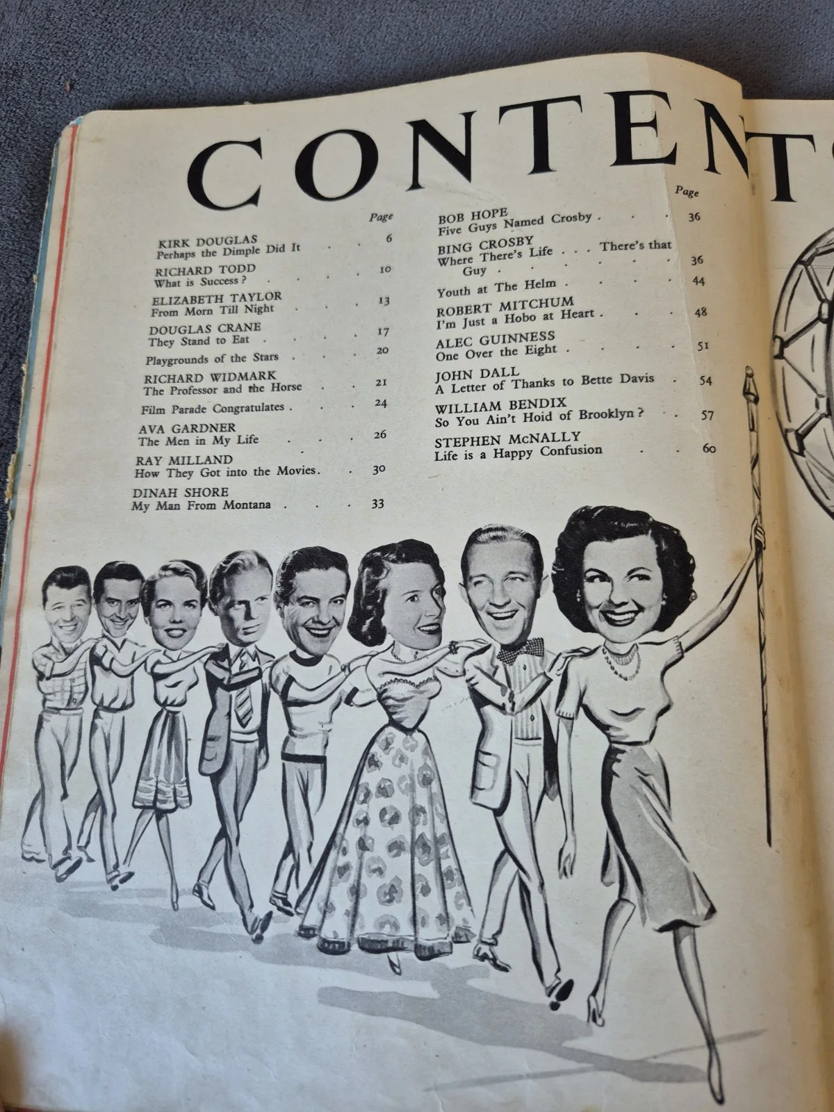 Vintage Film Parade Book & Picturegoer X2 Magazine 1950s Memorabilia, изображение 5