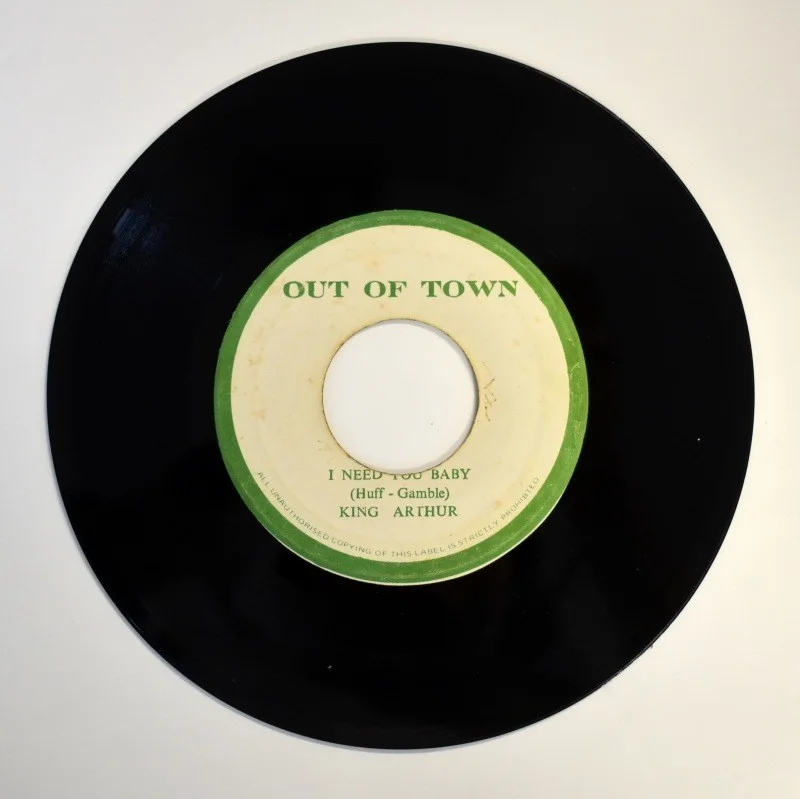 King Arthur & Juggy Head Jones - I Need You Baby / Inside Africa (7"), изображение 2