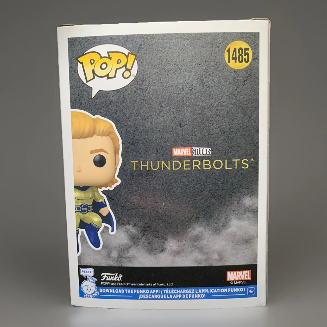 Lewis Pullman — Lewis Pullman Signed Autographed Sentry Funko Pop! Thunderbolts Bobblehead - BAS, image 3