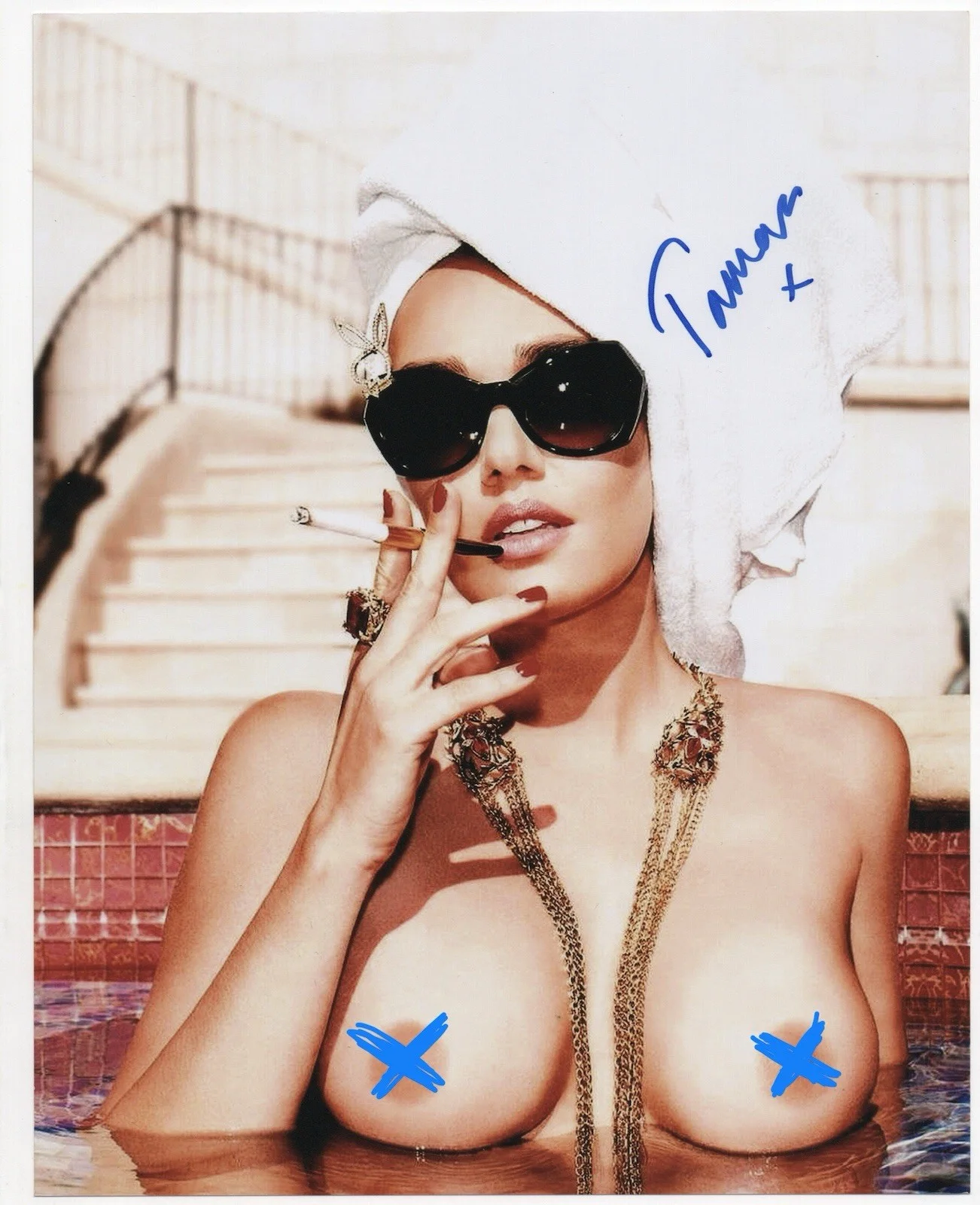Tamara Ecclestone — Tamara Ecclestone signed autograph 8x10 Photo No COA Pass BAS PSA JSA Hot Sexy